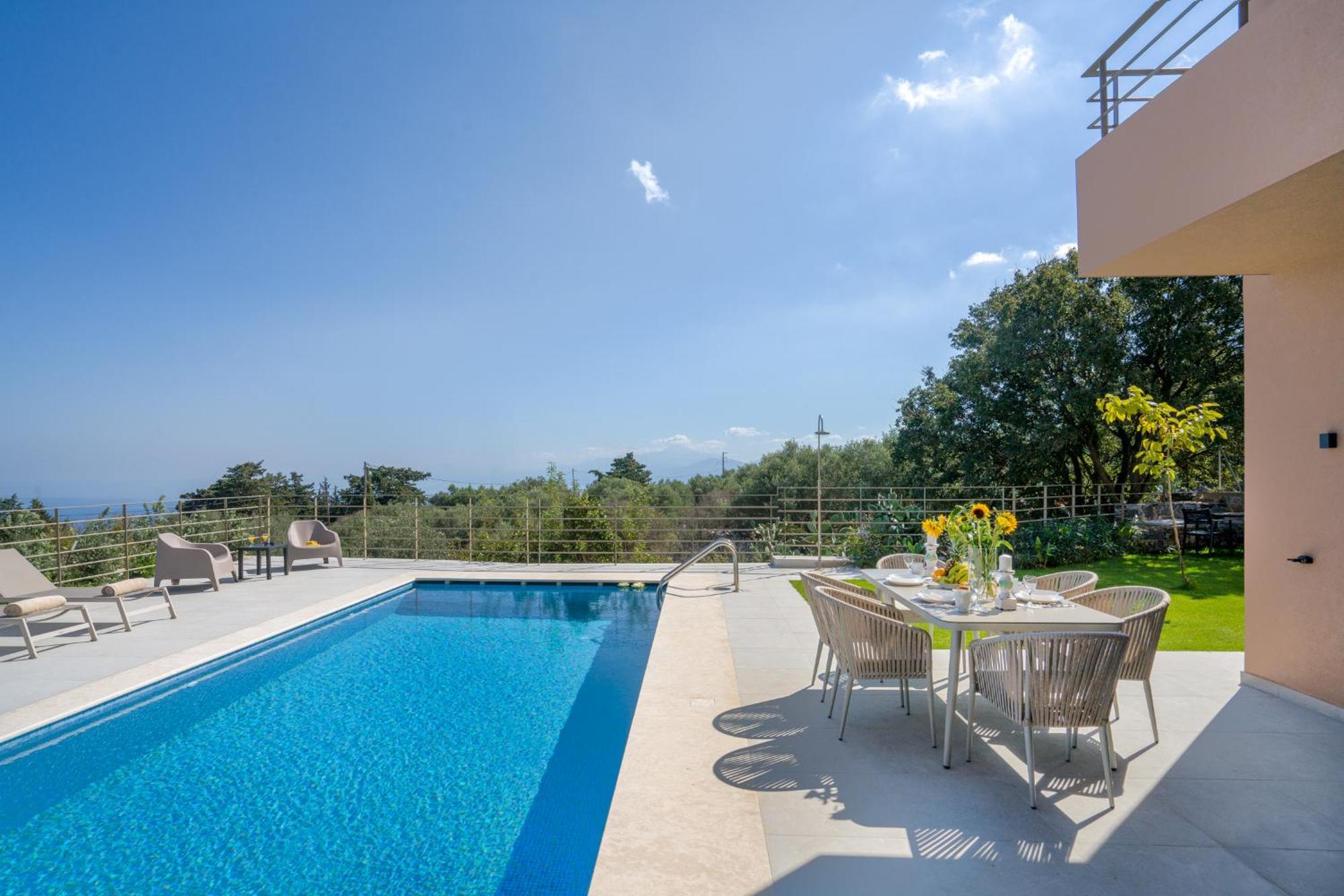 Villa Fos Kefalas Chania Bagian luar foto
