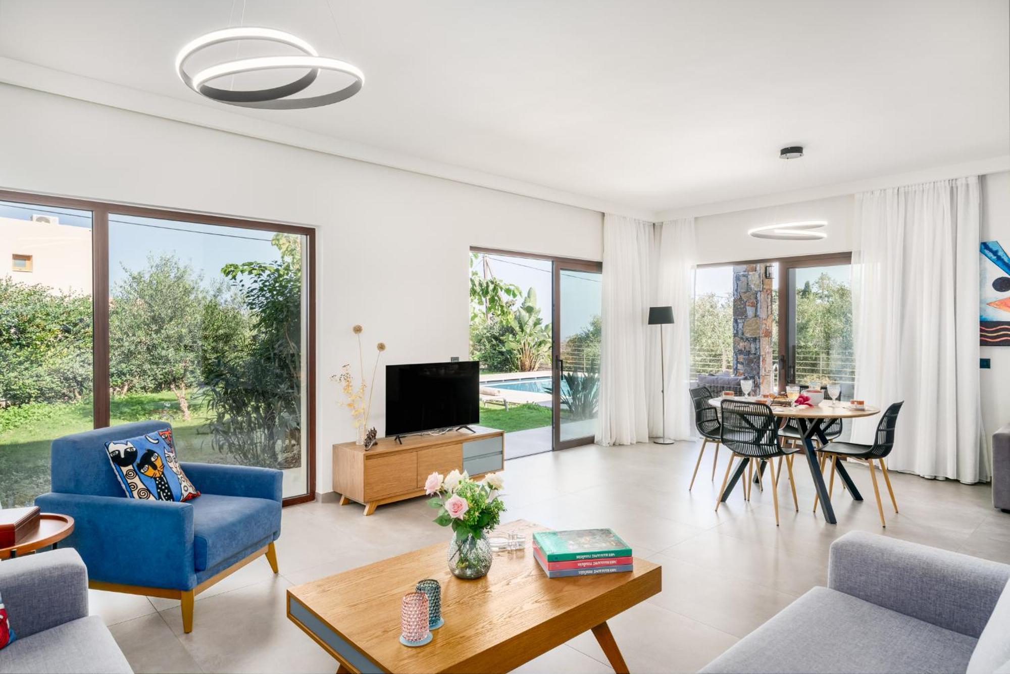 Villa Fos Kefalas Chania Bagian luar foto