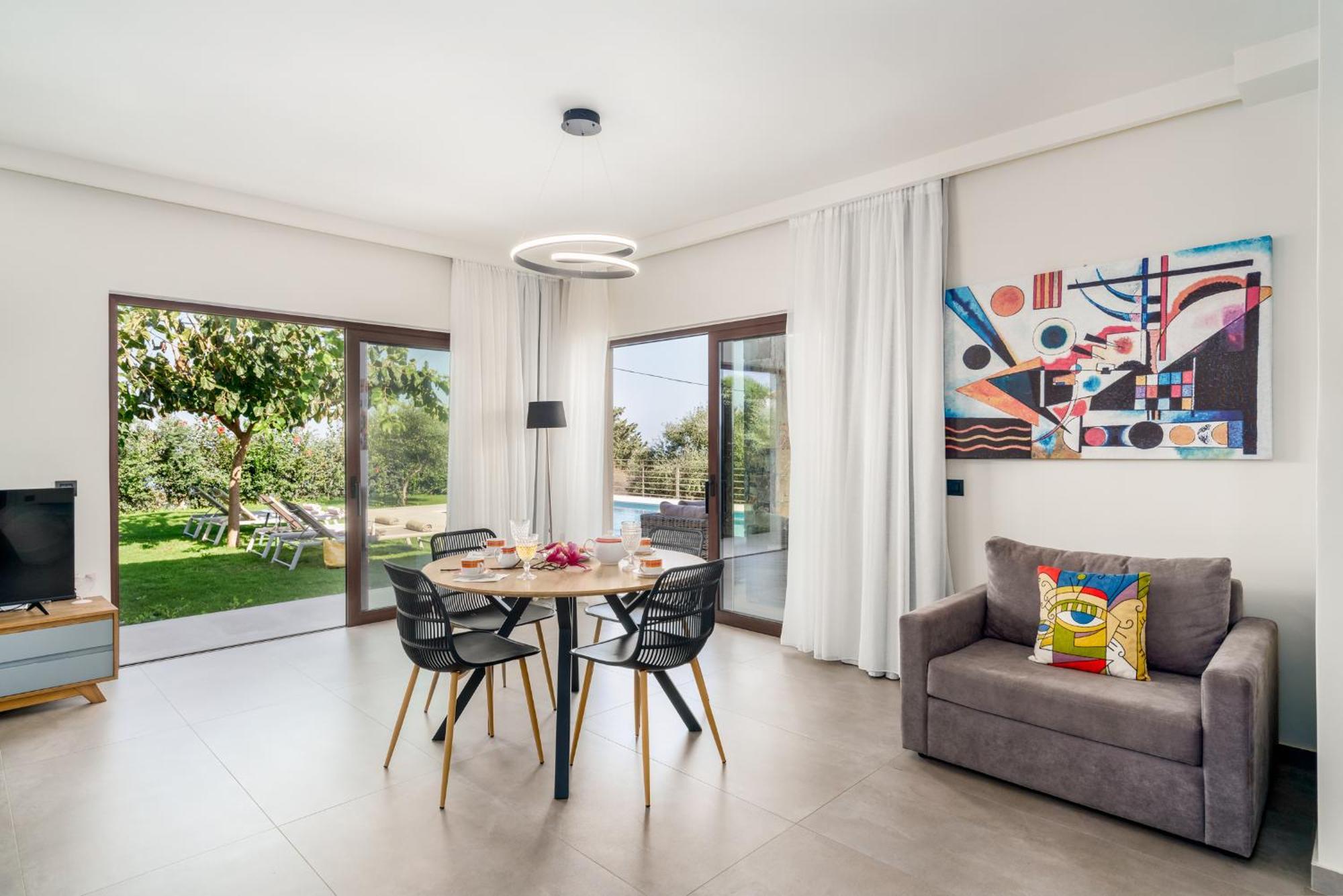 Villa Fos Kefalas Chania Bagian luar foto