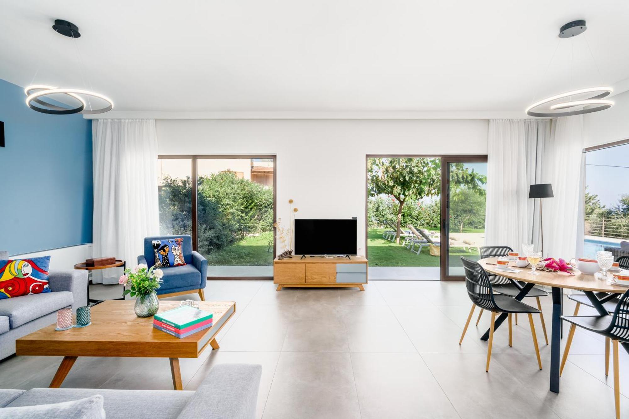 Villa Fos Kefalas Chania Bagian luar foto